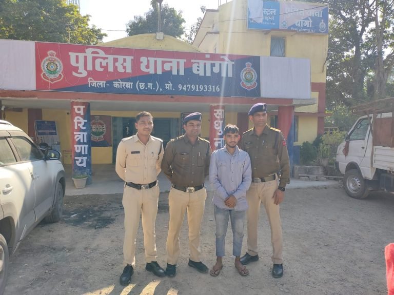 नाबालिक बालिका के साथ दुष्कर्म के आरोपी को 24 घण्टे के भीतर गिरफ्तार कर भेजा गया जेल