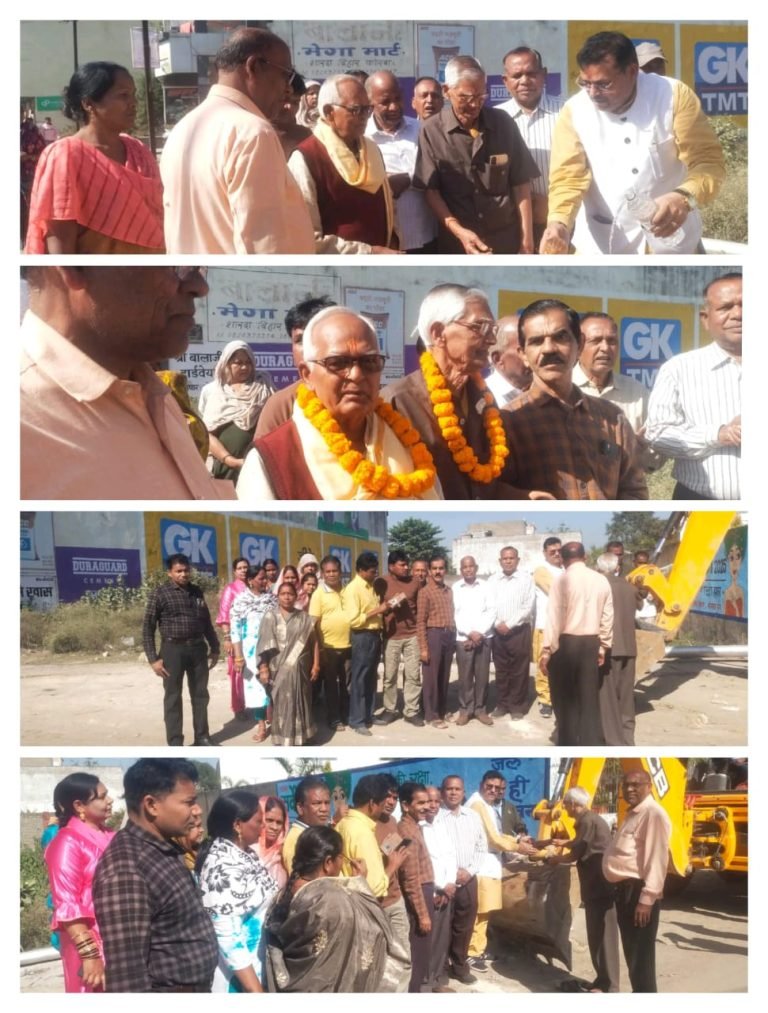 कार्यकाल के अंतिम दिन भी वार्ड 12 के निवासियों को विकास कार्यों हेतु दी करोड़ों की सौगात- सभापति श्यामसुंदर सोनी