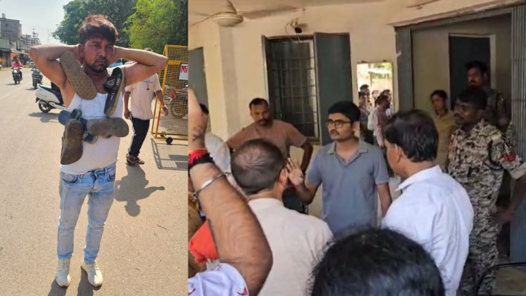 शादी का झांसा देकर युवती से शोषण, गर्भवती होने पर किया इनकार, आरोपी की सरेआम पिटाई