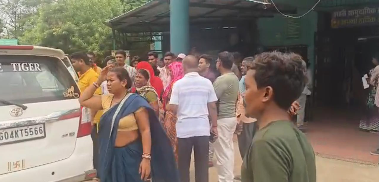 प्रसूता की मौत पर परिजनों ने अस्पताल में मचाया हंगामा