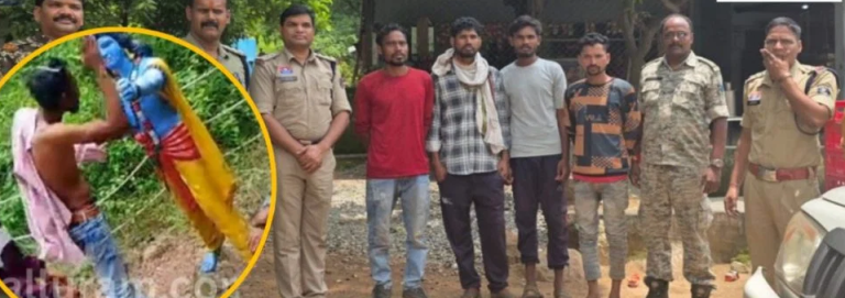 भगवान की मूर्तियों के साथ अभद्रता : पुलिस ने नाबालिग समेत 5 आरोपियों को किया गिरफ्तार