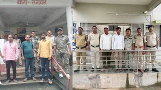 आदिवासी परिवार पर जानलेवा हमला, यूपी के 9 आरोपी गिरफ्तार