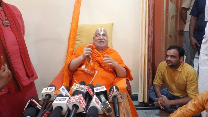 कोरबा: जगद्गुरु रामभद्राचार्य ने कहा—भारत शीघ्र बनेगा हिंदू राष्ट्र, मां कौशल्या धाम होगा भव्य