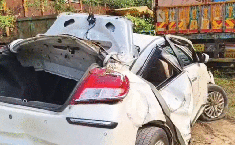 Road Accident: नेशनल हाईवे पर हादसा, मवेशी बना वजह, एक ही परिवार के तीन की मौत