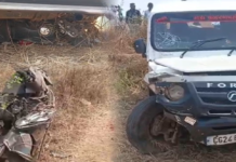 तेज रफ्तार क्रूजर ने बाइक और स्कूटी को मारी टक्कर, युवक की मौत