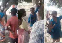 बच्चा चोरी के शक में ऑटो चालक की पिटाई, ग्रामीणों ने पेड़ से बांधकर की मारपीट; वीडियो वायरल