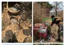 कांकेर में सुरक्षाबलों की बड़ी कार्रवाई: नक्सलियों के डंप से IED बरामद, 4 स्मारक ध्वस्त