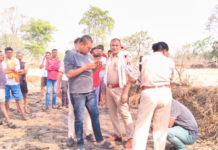 खेत में पेड़ से लटकी मिली महिला और युवक की लाश, जांच में जुटी पुलिस