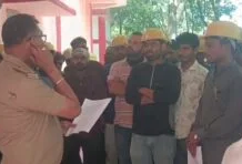 कोरबा NTPC परियोजना में ठेका श्रमिकों का शोषण: सैकड़ों मजदूरों ने थाने में दर्ज कराई शिकायत