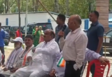 बालको में युवा कांग्रेस का धरना, जनसमस्याओं को लेकर सौंपा ज्ञापन