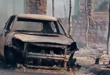 कोरबा: कोसगई माता मंदिर के पास भीषण आग, कार समेत झालर जलकर खाक