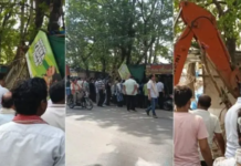 कोरबा में अतिक्रमण पर चला बुलडोजर, बायपास क्षेत्र में निगम की बड़ी कार्रवाई