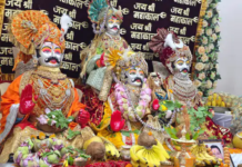 कोरबा में बाबा महाकाल का दिव्य आगमन: स्वर्ण विहार में उमड़ा श्रद्धा का सैलाब, ‘हर हर महादेव’ से गूंजा परिसर