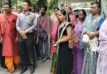 कोरबा में रोजगार को लेकर ग्रामीणों का प्रदर्शन, SECL से स्थायी नौकरी की मांग