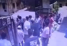 पूर्व महापौर राजेश पांडेय और बेटे पर मारपीट का आरोप, CCTV फुटेज वायरल