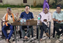 वैशाली नगर में जनसमस्याओं को लेकर बैठक, केदारनाथ अग्रवाल बोले— “जनता की सेवा ही हमारा पहला धर्म”