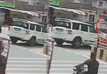 दर्दनाक सड़क हादसा : स्कॉर्पियो से टक्कर के बाद हवा में उछला बाइक सवार, CCTV वीडियो वायरल