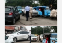 कोरबा में रेलवे फाटक पर आधे घंटे लगा जाम: टीपी नगर चौक पर थमा ट्रैफिक, कलेक्टर-एसडीएम भी फंसे