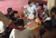 कोरबा में जुए के फड़ पर पुलिस की दबिश, 8 जुआरी गिरफ्तार; 18,800 रुपये नगद सहित ताश जब्त