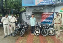 Korba Crime News: कोरबा पुलिस की बड़ी कार्रवाई, 5 चोरी की बाइक बरामद; एक आरोपी गिरफ्तार, दूसरा पहले से जेल में