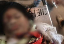 सर्वमंगला चौक पर ट्रेलर ने स्कूटी को मारी टक्कर, पंचायत सचिव महिला की मौत