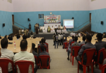साइबर चौपाल में साइबर सुरक्षा का संदेश, पुलिस अधिकारियों ने रक्तदान कर दिया मानव सेवा का संदेश