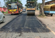 बारिश से क्षतिग्रस्त सड़कों की मरम्मत शुरू, 154 किलोमीटर मार्गों पर होगा बीटी पैच कार्य